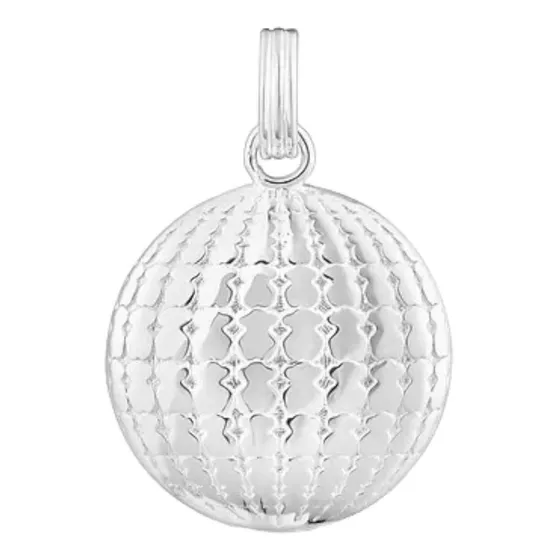 Dije De Plata Osos 22mm St. Tropez Disco