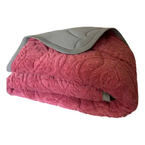 Edredom Casal Dupla Face Soft Jacquard + Malha 100% Algodão