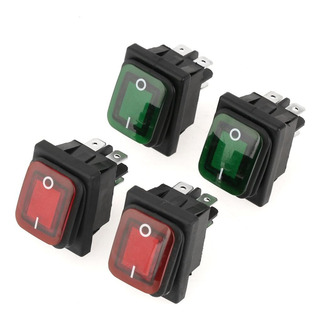 4 Unids/set Interruptor Basculante Impermeable 4 Pines 2 Pos 4 Unids/set Interruptor Basculante Impermeable 4 Pines 2 Pos