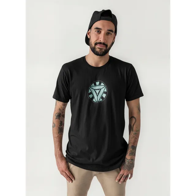 Camisetas Tony Stark Reator Arc Homem De Ferro Iron Man Hq