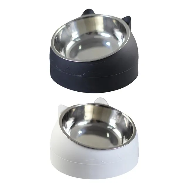 . 2 Elevados Para Cachorros Y Gatos, Plato De Alimentación