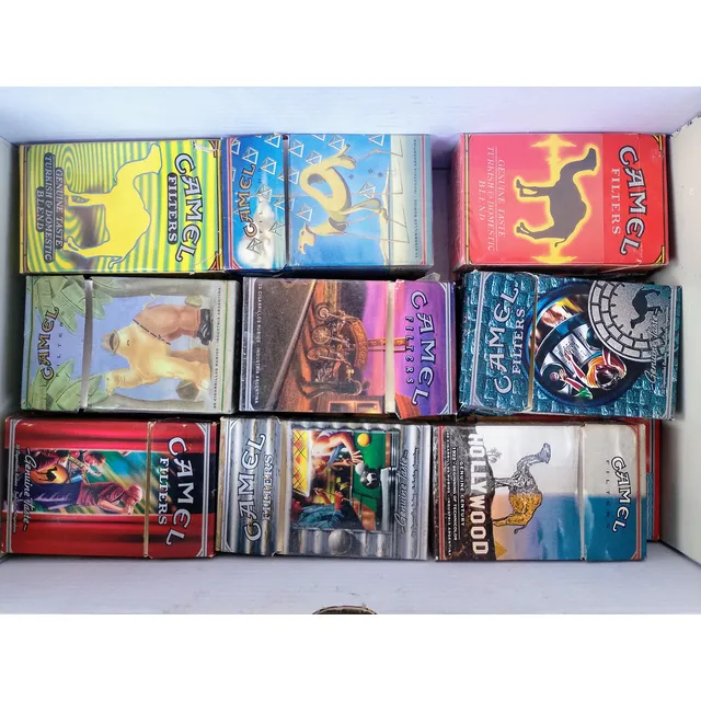 Lote De 24 Cajas De Cigarrillos Camel Box
