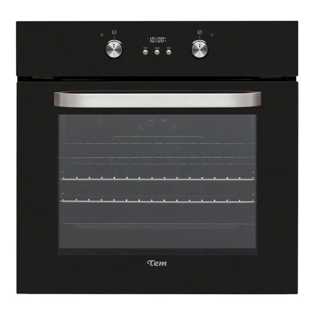 Horno empotrable eléctrico Tem T0YHOE8DB2204 65L negro 220V