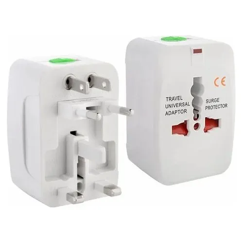 Adaptador De Corriente Universal Internacional 4 En 1 Viaje