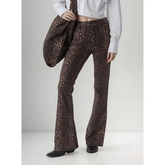 Pantalón Mujer Oxford Animal Print Chitah Midway