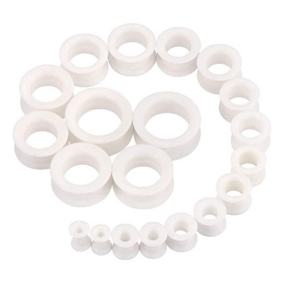 Expansores De Silicona Para Oreja Conjunto 6mm-25mm Piercing Expansores De Silicona Para Oreja Conjunto 6mm-25mm Piercing