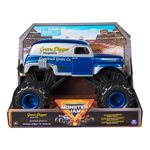 Toy Monster Truck Monster Jam 1:64 Scale 9 Pack For 3 Years+