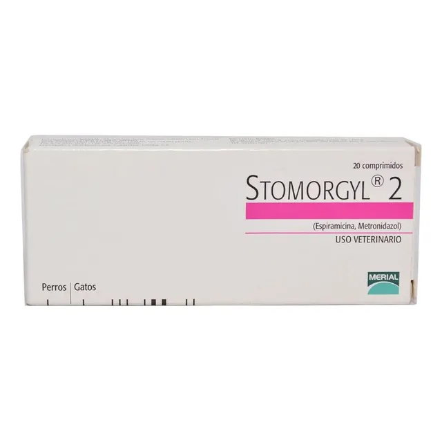 Stomorgyl Antibacteriano Bucodental Perros Gatos 2mg