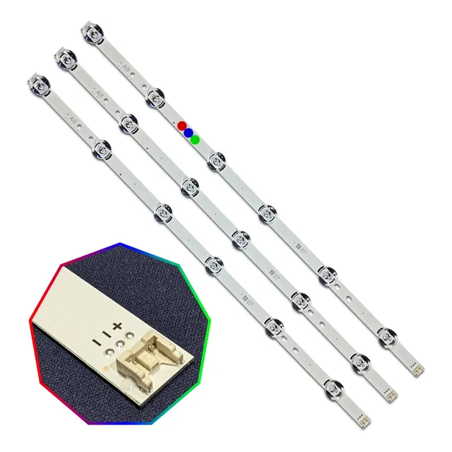 Kit Leds Compatible Con 32lf550b 32lf580b 32lf595b- Alum Nvo