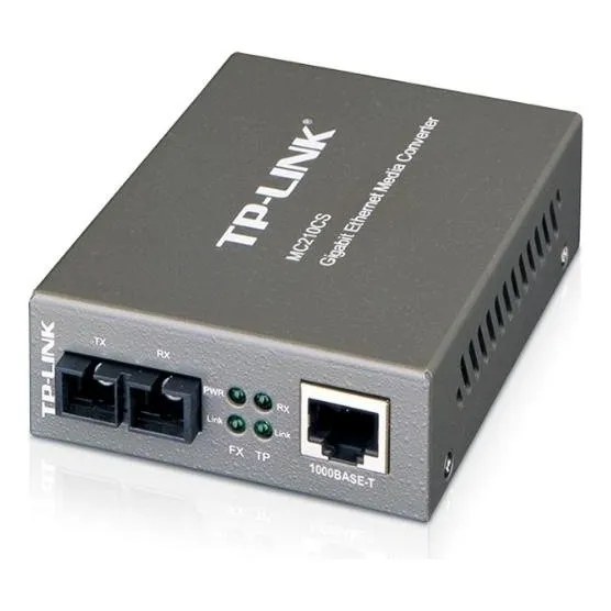 Convertidor De Medios Multimodo Tp-link Mc210cs