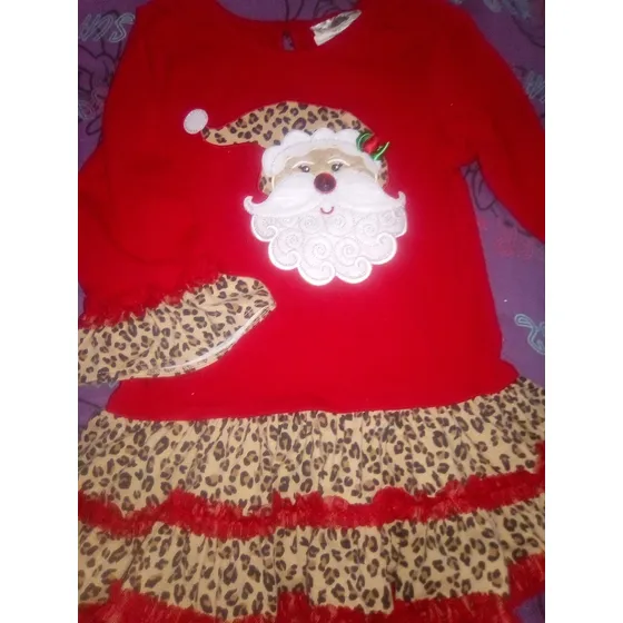 Pijama Navideña Para Niña Talla 6