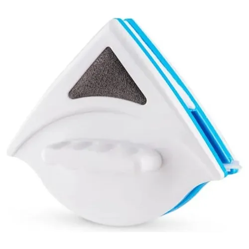 Limpiador De Vidrio Magnetico + Limpiador De Riel