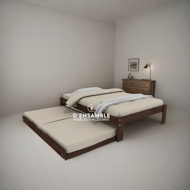 Litera - Base Canguro - Matrimonial - Individual, Box Doble