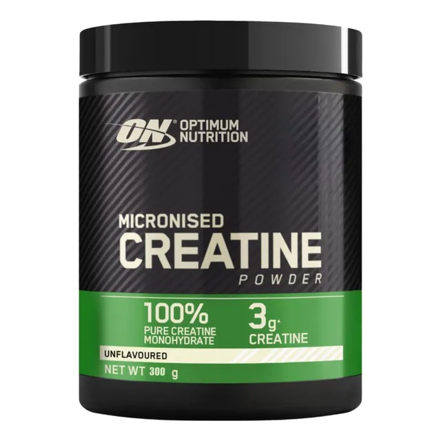 Optimum Nutrition Powder Creatina 300g 60 Porciones Suplemento Deportivo​ Sin Sabor