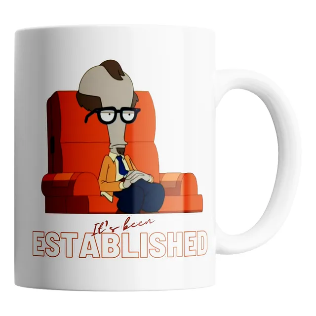Taza De Cerámica - Roger - American Dad - Se Ha Establecido