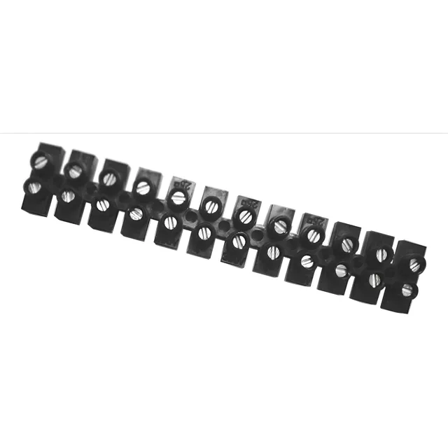 Bornera Tira De 12 Polos Para Cable 2.5mm - 3a.- Tbcin Ru-4