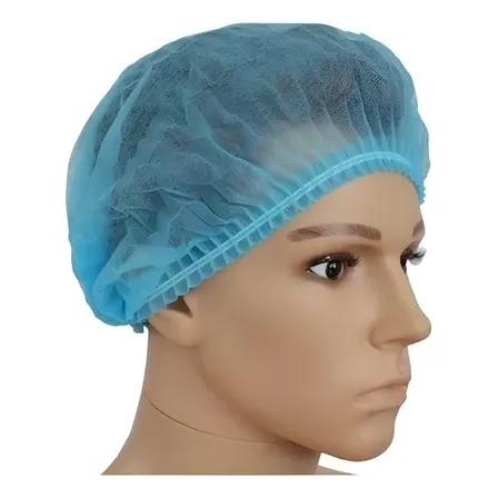Cofia Cofias Plisadas Desechables / Gorro Clip 100 Unidades