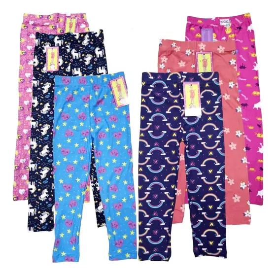 Mono Leggin De Niñas ( 3 Unidades ) Estampados Oferta!