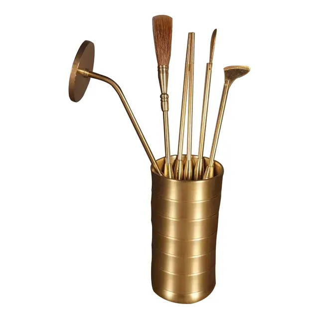 Klkcms Kit Fabricacion Incienso Cobre Juego Herramienta Para