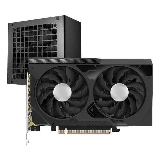 Combo Gaming / Streaming De Placa De Video Nvidia Rtx 5060 + Fuente Certificada De 650w 80 Plus