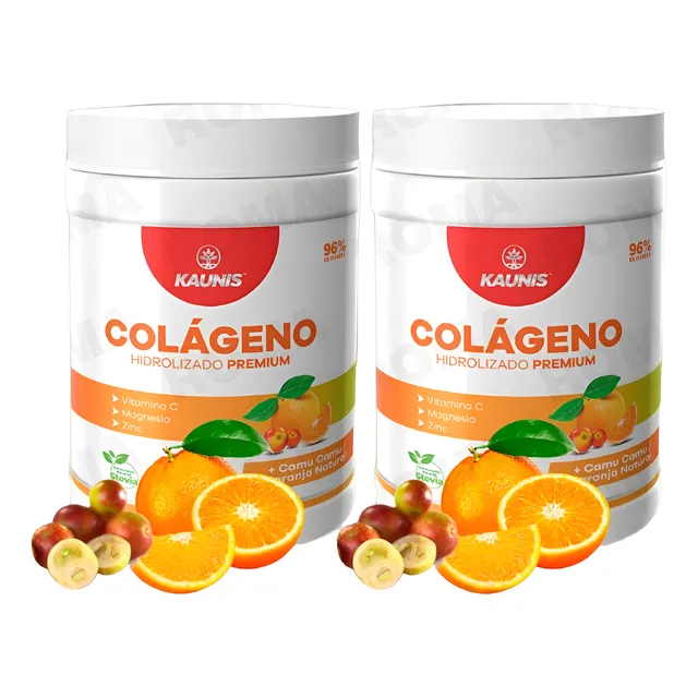 Colágeno Hidrolizado Camu Camu Y Naranja Natural X2 Kauinis