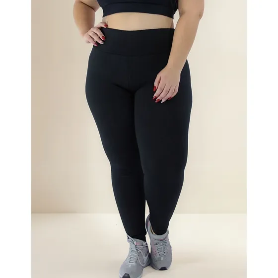 3x Calzas Deportiva Dama Plus Size Tiro Alto Calidad Suplex 