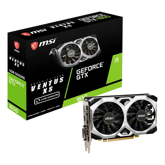Tarjeta De Video Msi Geforce Gtx 1650 D6 Ventus Xs V1 Gddr6