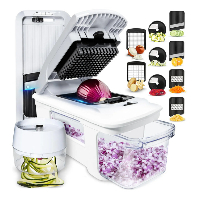 Mandolin Cortador Ralador Fatiador Legumes Inox Profissional Branco Mandolin Cortador Ralador Fatiador Legumes Inox Profissional Branco
