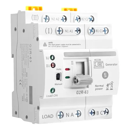 Chave De Transferência Automática 2p/4p 63a Interruptor 220v