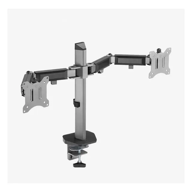 Soporte Brazo Articulado Doble Monitor Linkon Escritorio