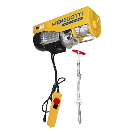 Guincho Coluna Elétrico Profissional 150/300kg Talhas Prime