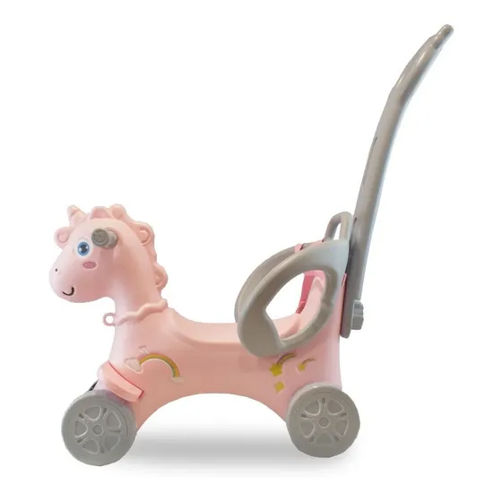 Mecedor Pata Pata 3 En 1 Con Diseño Unicornio