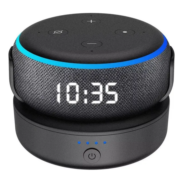 Base De Bateria 10000 Mah Para Echo Dot 3ª G