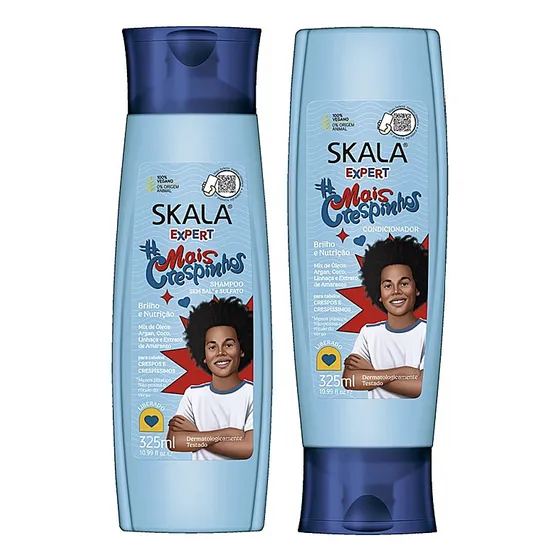 Kit Shampoo+ Acondicionador Skala Mais Crespinhos
