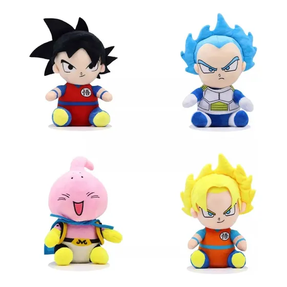 Ll Lc Peluche Super Goku Vegeta Gohan Majin Buu 