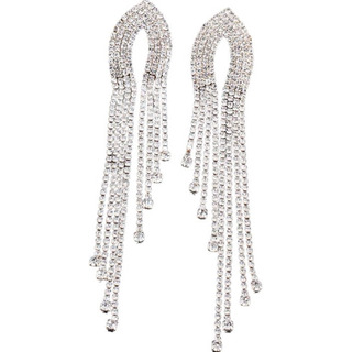 Aretes/pendientes Largos, Imitación Diamantes, Glamour, Lujo Aretes/pendientes Largos, Imitación Diamantes, Glamour, Lujo