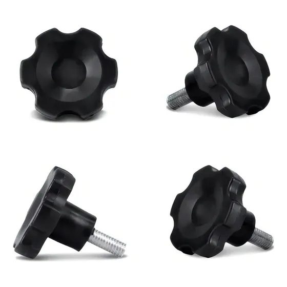 Kit 4 Parafuso Borboleta M8 Para Fixação Suporte Bau Motoboy