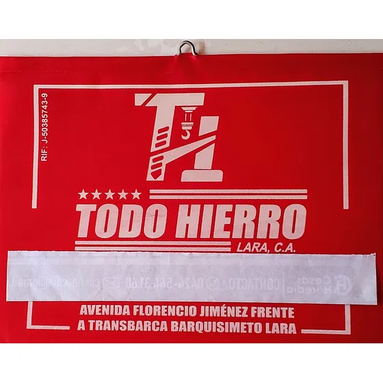 Banderin/señal Precaución  Especial Ferretería Pack De 1.000