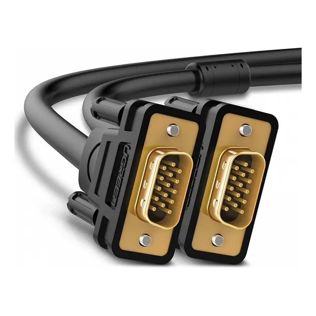 Cable Ugreen Vga Macho 15 Pines Fhd 5 Metros Black