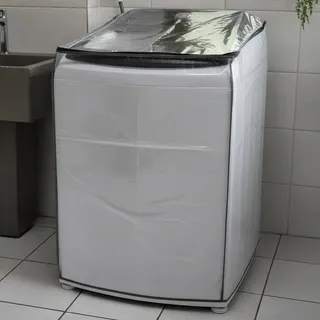 Capa Maquina Lavar Electrolux Turbo Rapido 12/13/14/15kg. Transparente