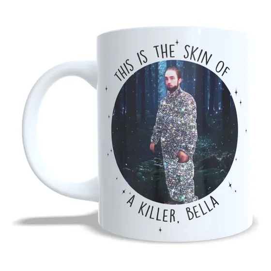 Caneca Skin Of A Killer Edward Crepúsculo Twilight Meme