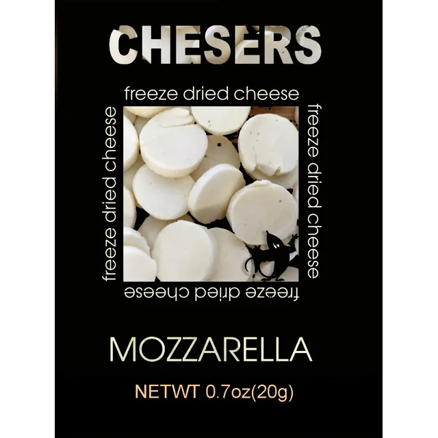 Chesers Queso Liofilizado 5ct (mozzarella)
