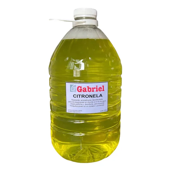 Citronela Liquida Repelente Aromatizante Desinfectante 5 Lts