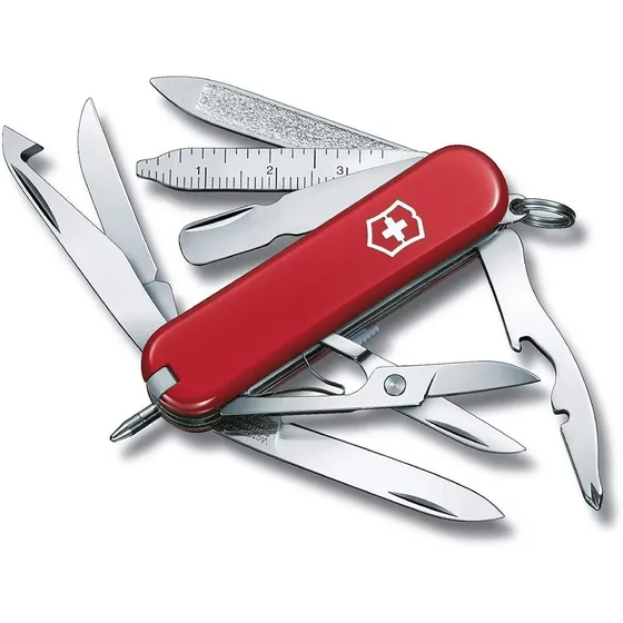 Cortapluma Victorinox 0.6385 color rojo con 18 herramientas