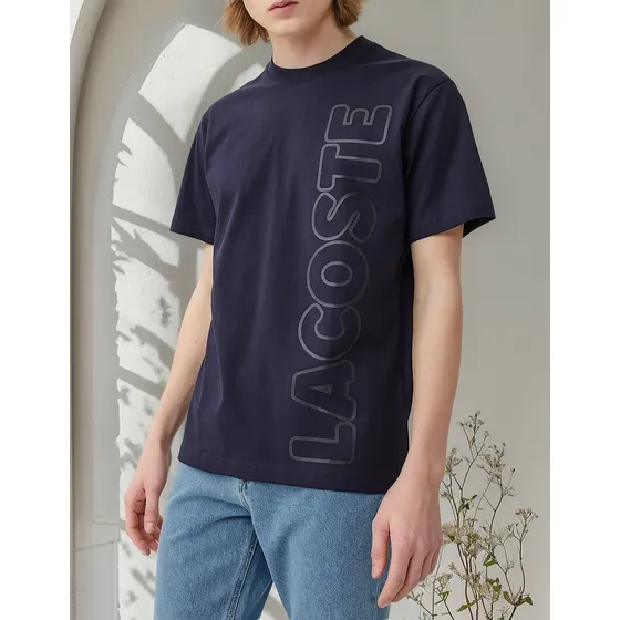 Camisetas Lacoste Originales 100% Algodón Oversize Hombre