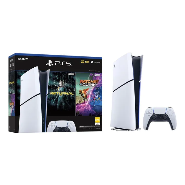 Consola Ps5 Slim Digital 1tb Bundle Ratchet & Clank: Rift Ap