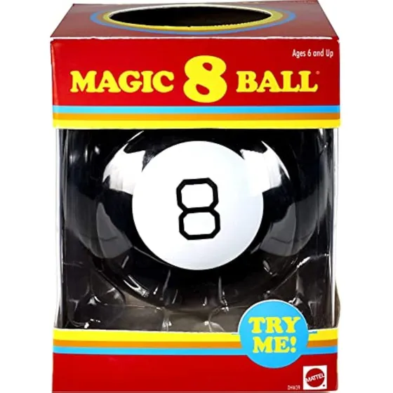 Juguete Mágico De 8 Bolas Para Niños De Mattel Games, De Tem