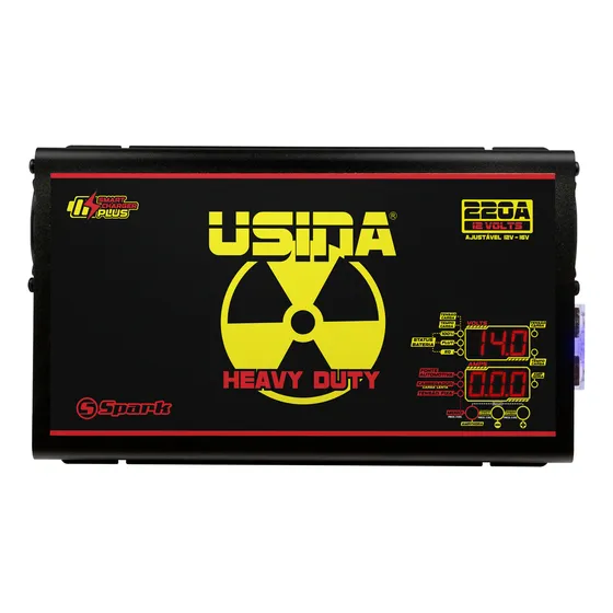 Fonte Automotiva 220A 12V Bivolt Usina Spark Heavy Duty