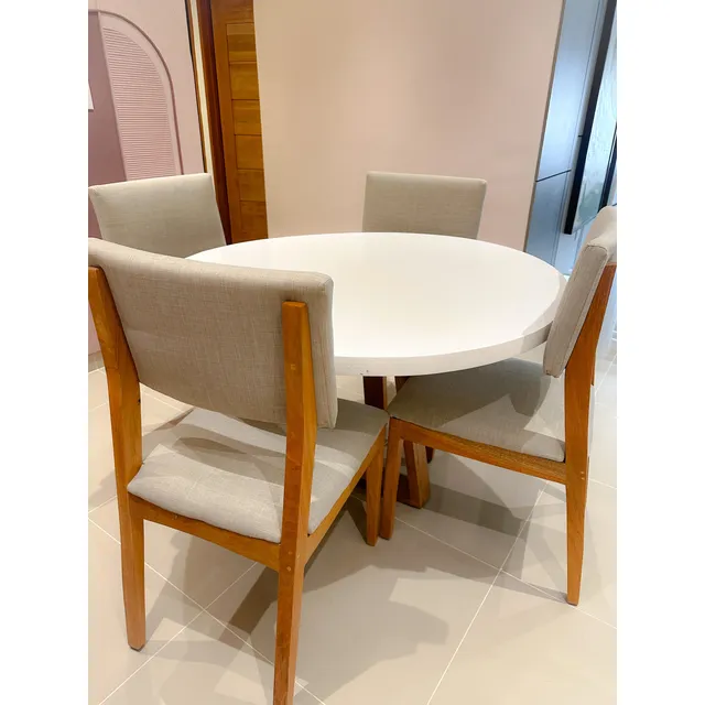 Juego De Comedor, Madera Roble