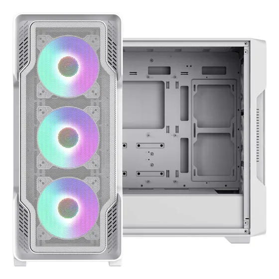 Gabinete Gamemax Tower Atx Vidro Siege Branco